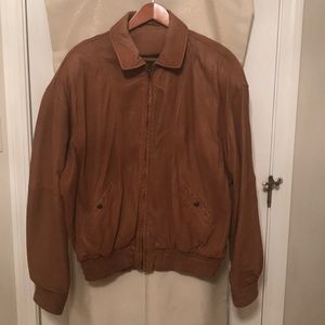 Timberland Leather Bomber Men’s Jacket
